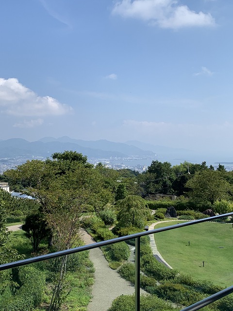 日本平夢テラスからの眺め