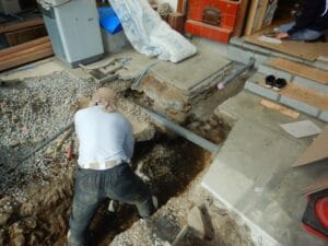 下水、リフォーム、新しく下水、排水管、汲み取り、大阪、古民家、排水工事